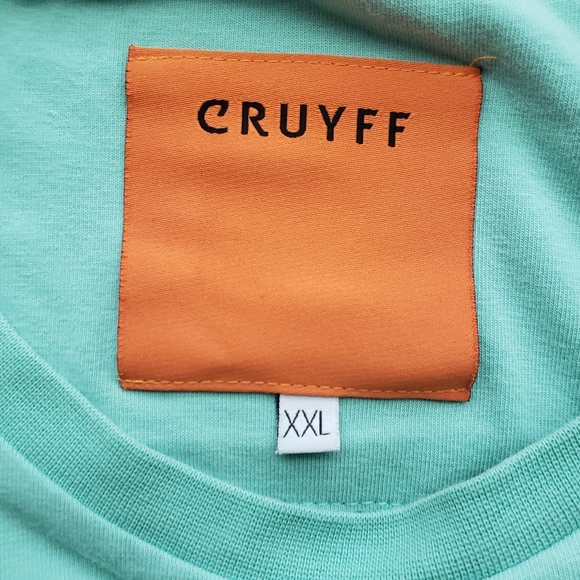 Cruyff Men Jeroni SS Athlete Fit Tee 95% Cotton 5% Elastane Size XXL - Picture 6 of 9